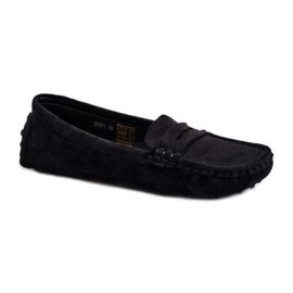 Step in style Mocasini Model Adelmarie ZK091 Negri - Pas in stil negru