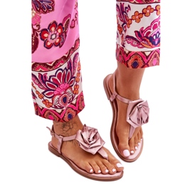 Step in style Sandale flip-flop Model Carisma QQ-137 Nude - Pas în stil roz Step in style Sandale flip-flop Model Carisma QQ-137 Nude - Pas în stil roz