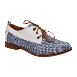 Step in style Pantofi Model Maciejka 06461-17 Albastru - Pas în stil