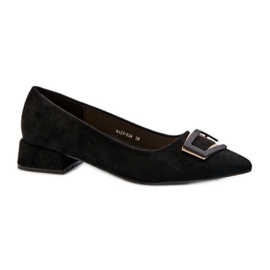 Step in style Pompe Model S.Barski KV27-034 Negru - Pas în stil