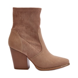 Step in style Botine Model Sanile A5619-63 Kaki - Pas in stil bej