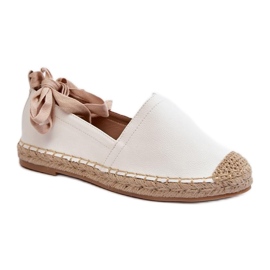 Step in style Espadrile Model Ismanne B-727 White - Pas în stil alb