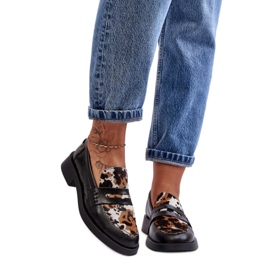 Step in style Pantofi Model Maciejka 06250-01/00-1 Negri - Pas în stil negru