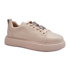 Step in style Pantofi sport Model 72300 Dysuria Beige - Pas in stil bej