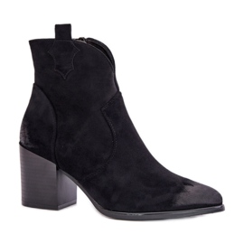 Step in style Cizme Model Vinceza 58345 Negru - Pas in stil