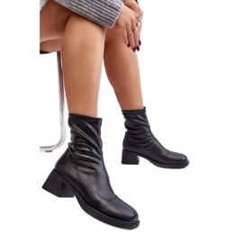 Step in style Cizme Model Aphroteia 23BT35-6449 Piele Neagra - Pas in stil negru Step in style Cizme Model Aphroteia 23BT35-6449 Piele Neagra - Pas in stil negru