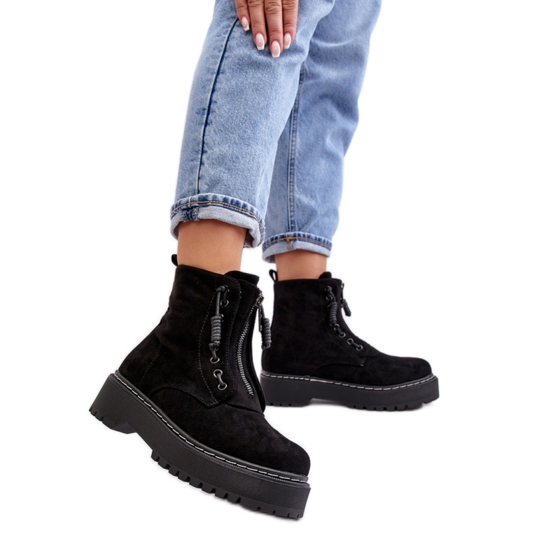 Step in style Cizme Model Edivame M532-1 Negru - Pas in stil