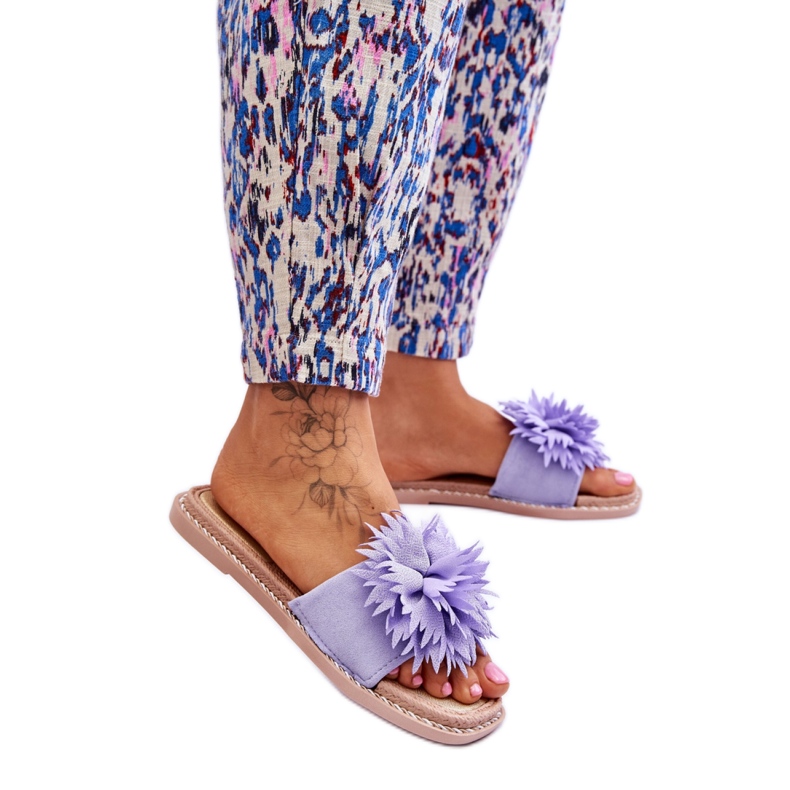 Step in style Sandale Flip-flops Model Giorgia LS-118 Violet - Pas in stil