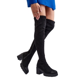 Step in style Cizme Model La.Fi 270067B-SU Negru - Pas in stil