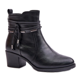 Step in style Cizme Model Lobina ASA128-37 Negru - Pas in stil