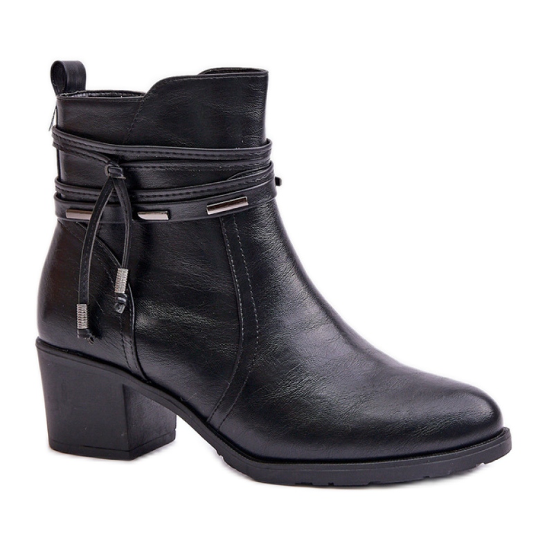 Step in style Cizme Model Lobina ASA128-37 Negru - Pas in stil Step in style Cizme Model Lobina ASA128-37 Negru - Pas in stil