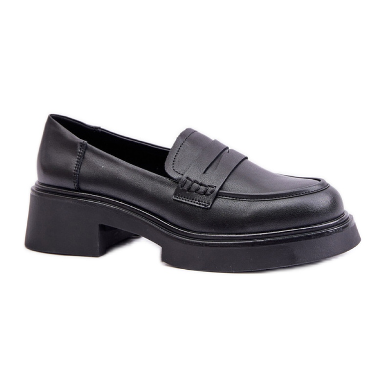 Mocasini de dama D&A din piele naturala Neagra negru Mocasini de dama D&A din piele naturala Neagra negru