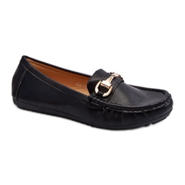 Mocasini de dama cu decor Negru Mocasini de dama cu decor Negru