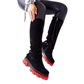 Step in style Cizme Model Lewski 2866/G Negru - Pas in stil Step in style Cizme Model Lewski 2866/G Negru - Pas in stil