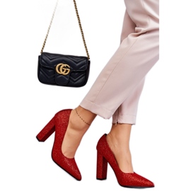 Step in style Pompe Model Elmira R1D3226-47 Roșu - Pas în stil roşu