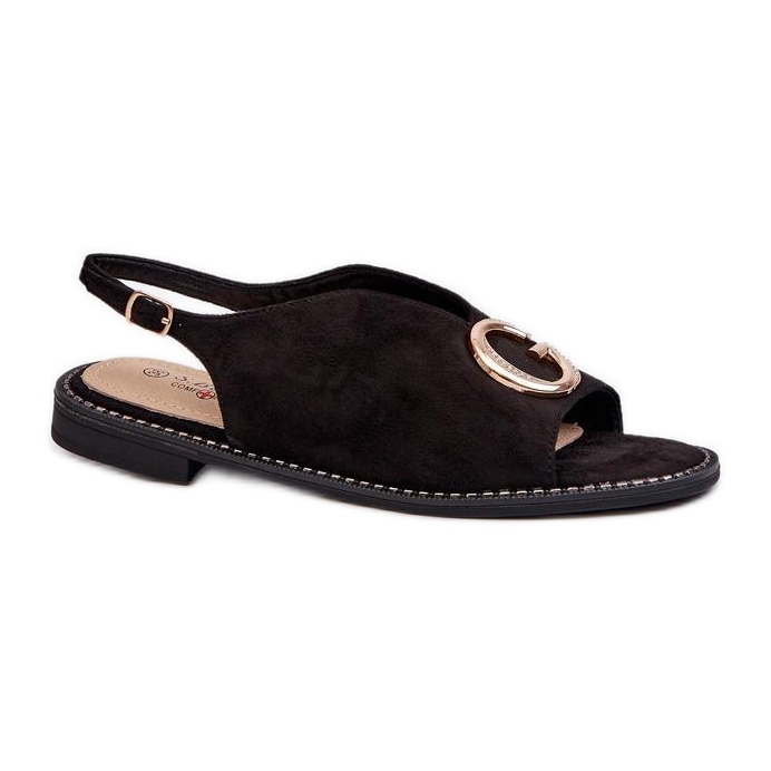 S. BARSKI Sandale elegante de dama marca S.Barski negru