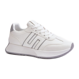 Pantofi sport alb/gri