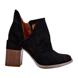 Step in style Cizme Model Niartima A5722 Negru - Pas in stil