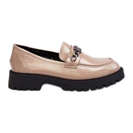 Mocasini Brevet Slip-On bej Mocasini Brevet Slip-On bej