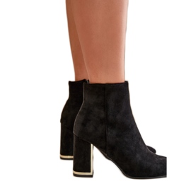 Step in style Cizme Model Mevair NS331 Black Suede - Pas in stil negru Step in style Cizme Model Mevair NS331 Black Suede - Pas in stil negru