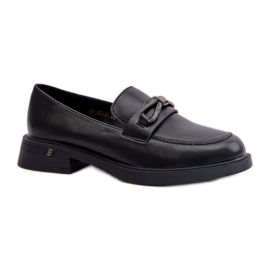 Mocasini cu decor Vinceza Black negru