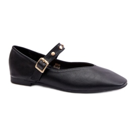 Balerini dama 6690 Negru