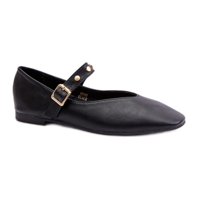 Balerini dama 6690 Negru