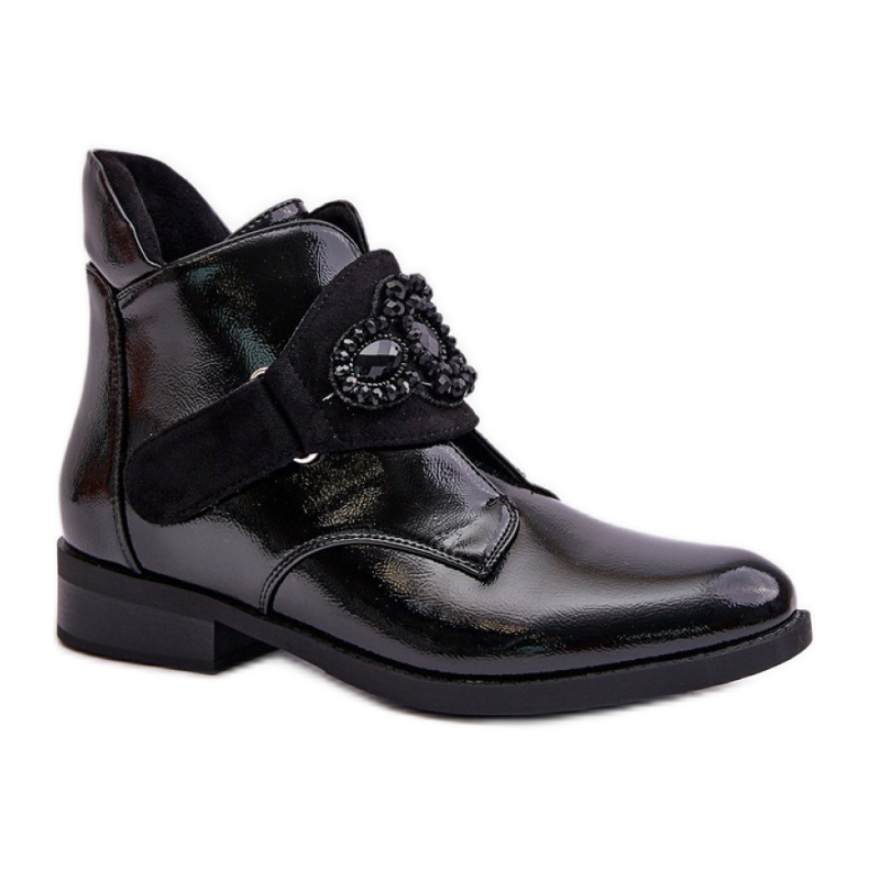 S.Barski HY42-021 Cizme negre negru S.Barski HY42-021 Cizme negre negru