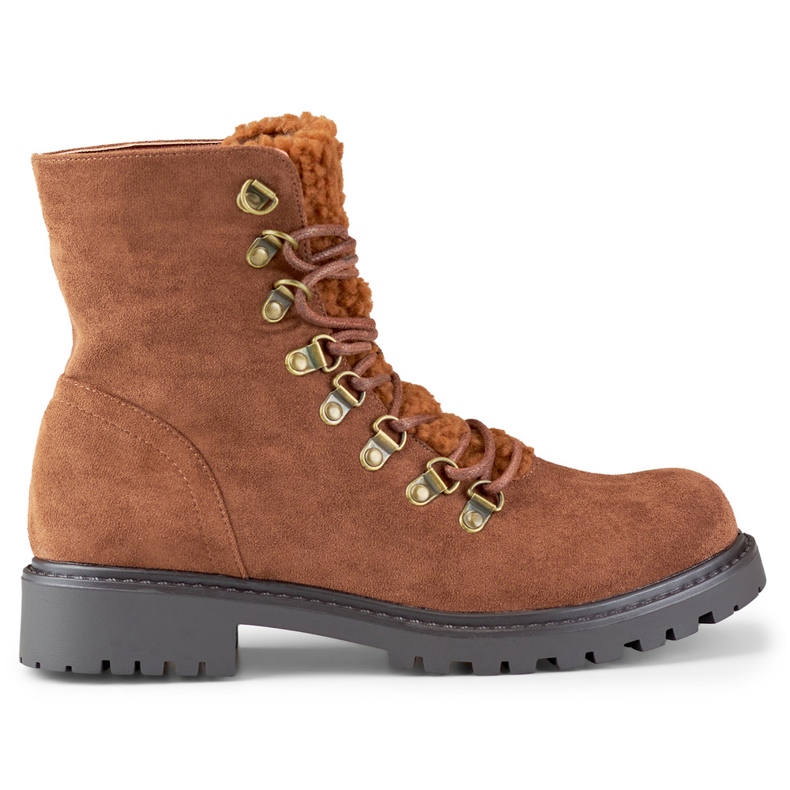 Cizme de muncă de damă Y2191C maro