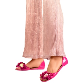 Balerini de dama cu decor CK298FU roz Balerini de dama cu decor CK298FU roz