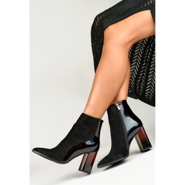 Cizme Model GD-FL2047B Negru - PRIMO Cizme Model GD-FL2047B Negru - PRIMO