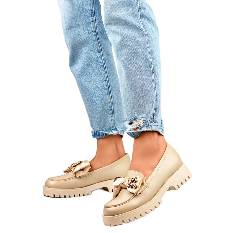 Mocasini Model 2306BE Bej Mocasini Model 2306BE Bej