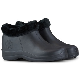 Ghete Wellington izolate de damă B2016B negru