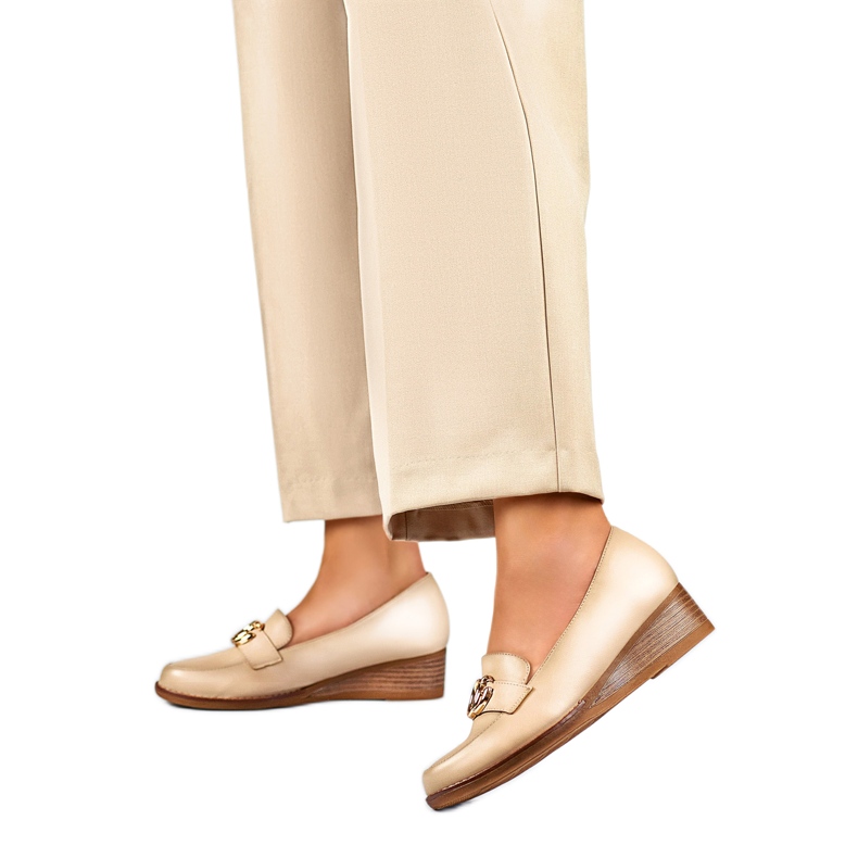 Pantofi Model 24-58286BE bej