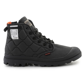 Pantofi Palladium Pampa Re-Quilted 74386-008-M negru Pantofi Palladium Pampa Re-Quilted 74386-008-M negru