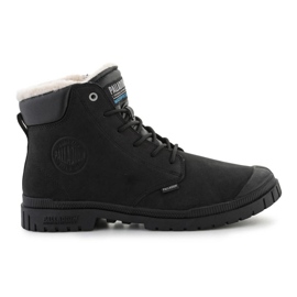 Pantofi Palladium sp20 Cuff Leather Waterproof Wl 79067-008-M negru