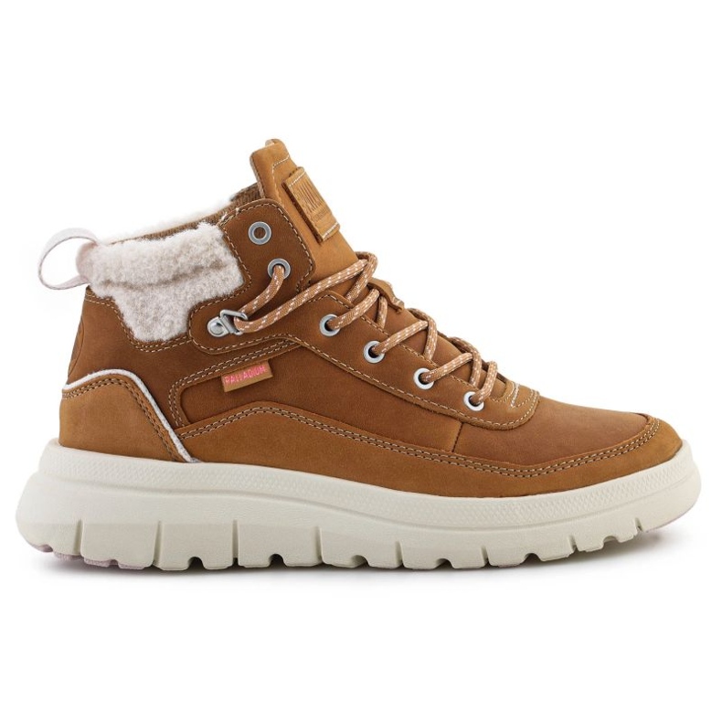 Pantofi Palladium Pallaflex Cuff Warm 94339-252-M maro