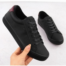 Tenisi izolați Big Star OO274A462 INT2063B negru Tenisi izolați Big Star OO274A462 INT2063B negru