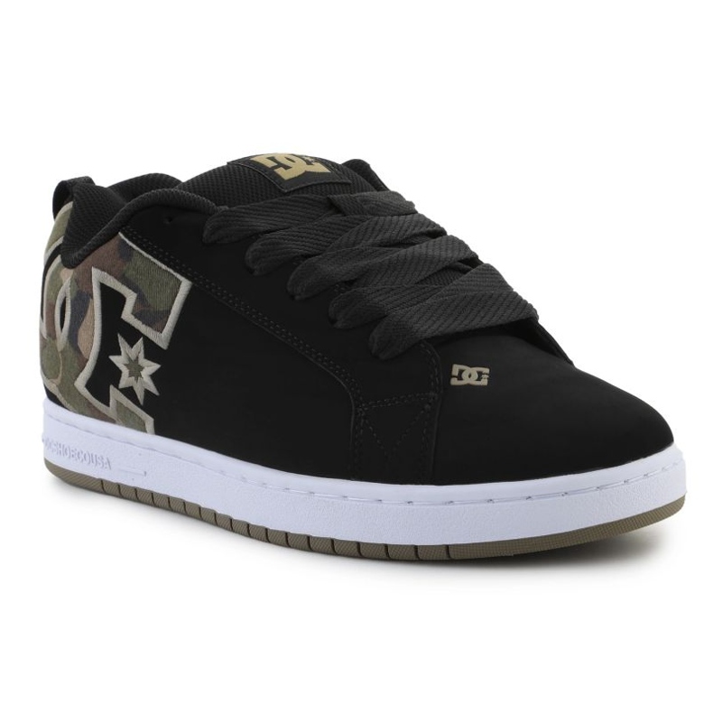 DC Shoes Court Graffik 300529-XKKG pantofi negru DC Shoes Court Graffik 300529-XKKG pantofi negru