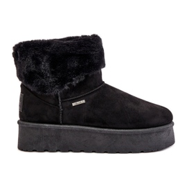 Cizme De Zapada Platforma Cu Blana Big Star OO274A108 Negru Cizme De Zapada Platforma Cu Blana Big Star OO274A108 Negru