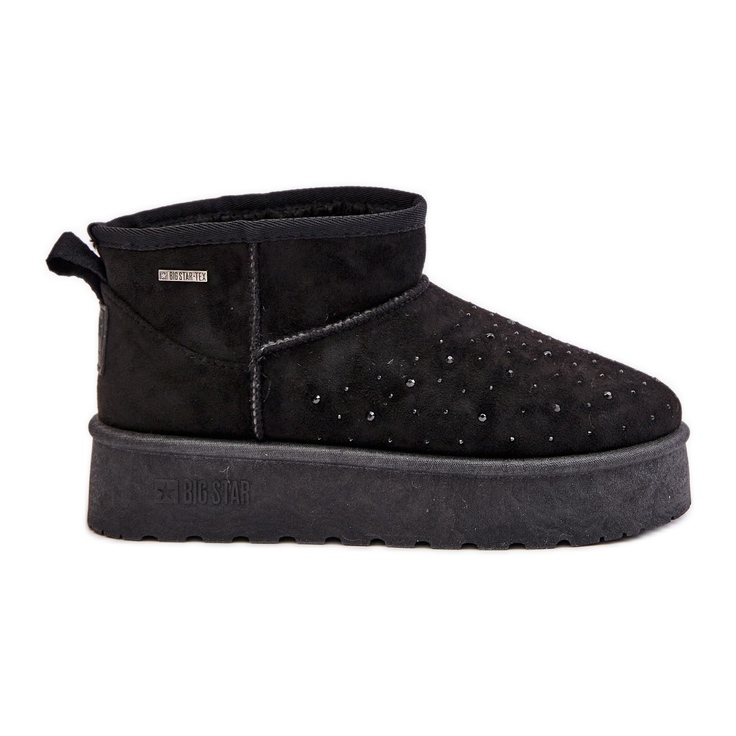 Cizme de zapada cu decor pe platforma Big Star OO274A105 Black negru