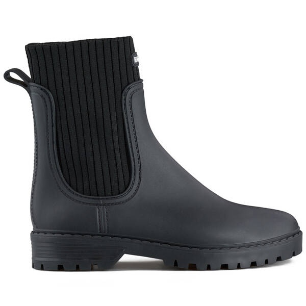 Galușuri de damă cu fața elastică și șosetă, neagră S23B negru Galușuri de damă cu fața elastică și șosetă, neagră S23B negru