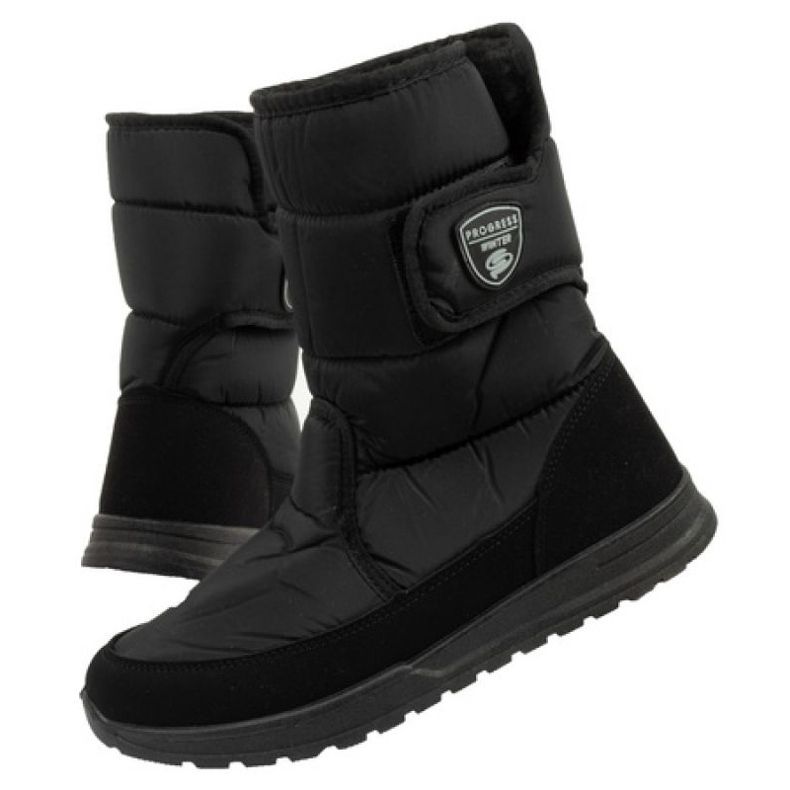 Progress Pantofi de iarna Progres PROGJ-24-157 negru
