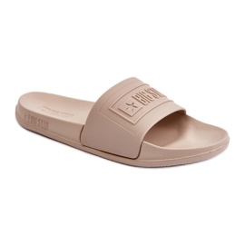 Flip-flops pentru femei Big Star OO274035 Bej Flip-flops pentru femei Big Star OO274035 Bej
