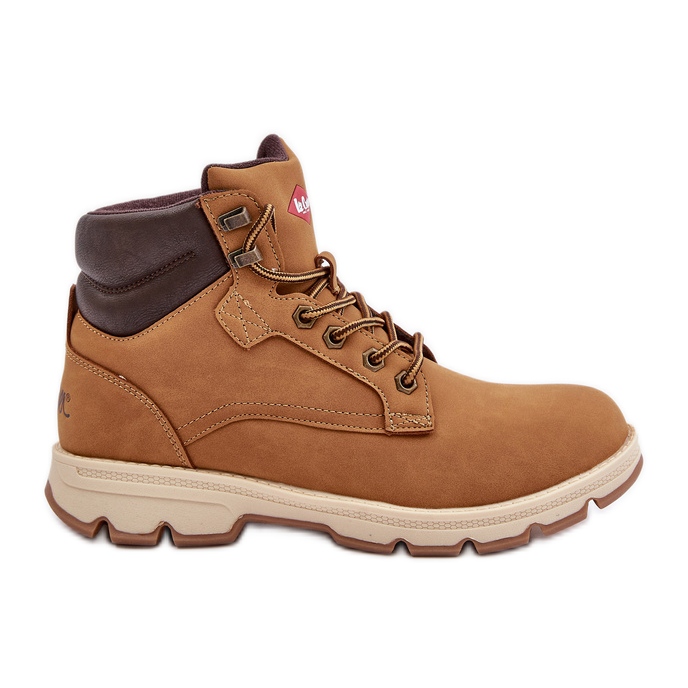 Pantofi de drumeție pentru bărbați Lee Cooper Trappers LCJ-24-01-2949 Camel maro