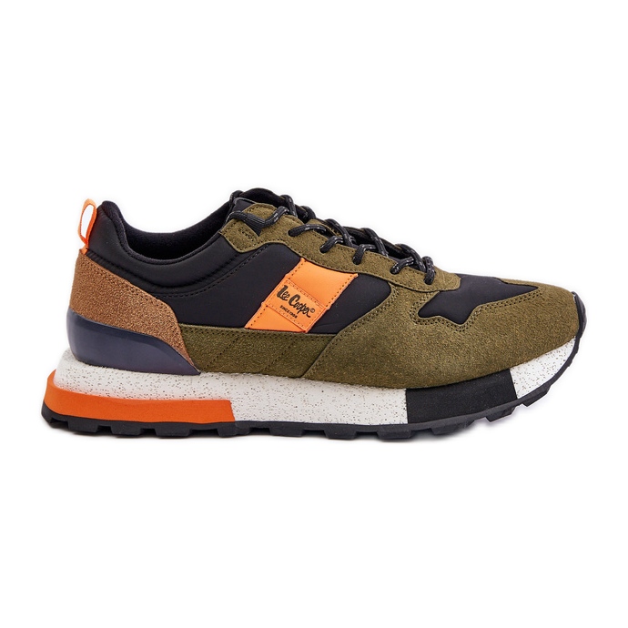 Tenisi izolați pentru bărbați Lee Cooper LCJ-24-03-3007 Verde