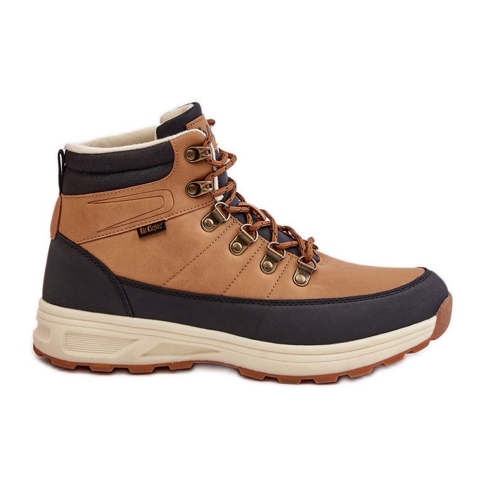 Cizme izolate de drumeție pentru bărbați Lee Cooper LCJ-24-03-3035M Maro Camel