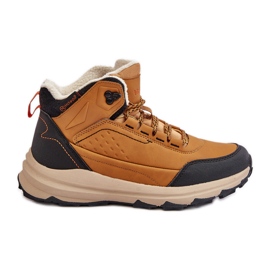Pantofi de trekking izolați pentru femei McKeylor 14011 Camel bej