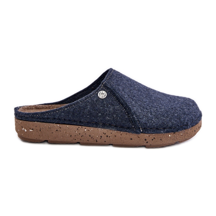 Pantofi de acasă pentru bărbați Papuci Flip-flops Inblu MT000011 Bleumarin albastru