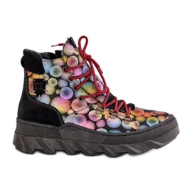 Botine Călduțe Damă Piele Maciejka 06146-39 Multicolore Botine Călduțe Damă Piele Maciejka 06146-39 Multicolore